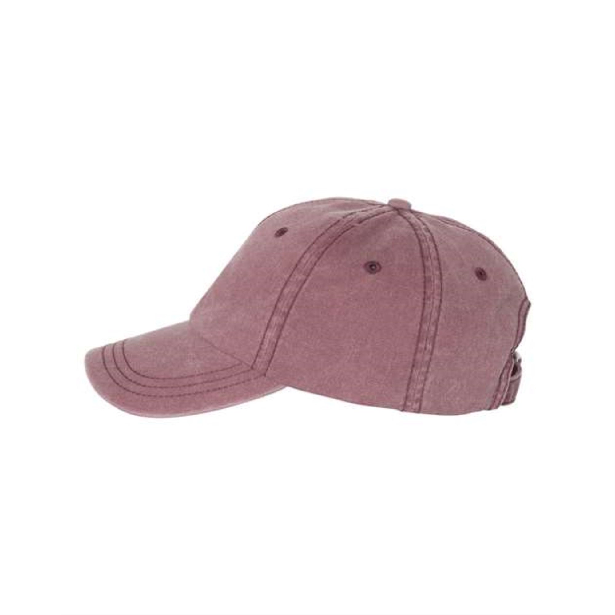Sportsman Pigment-Dyed Cap - Maroon, Adjustable