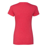 Next Level Womens CVC Short Sleeve Crew Red, M