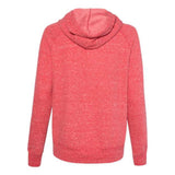 Jerzees Women'S Snow Heather French Terry Full-Zip Hooded Sweatshirt - Red, S