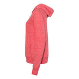 Jerzees Women'S Snow Heather French Terry Full-Zip Hooded Sweatshirt - Red, S