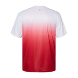 Badger Ombre T-Shirt - Red, L