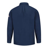 Bulwark Uniform Shirt Nomex Iiia - Long Sizes - Navy, Xlt