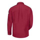 Bulwark Uniform Shirt - Nomex Iiia - Long Sizes - Red, Mt