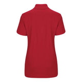 Red Kap Women'S Short Sleeve Performance Knit Pocketless Core Polo - Red, M