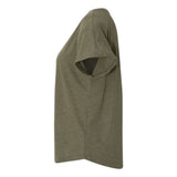 Next Level Womens Triblend Short Sleeve Dolman - Military Green, Xs