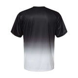 Badger Reverse Ombre T-Shirt - Black, Xl