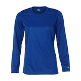 Badger Women'S B-Core Long Sleeve T-Shirt - Royal, Xs