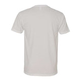 Next Level Premium Fitted Sueded V-Neck T-Shirt - White, S