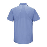 Red Kap Mimix Short Sleeve Workshirt - Light Blue, L