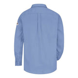 Bulwark Uniform Shirt - Long Sizes - Light Blue, Xl