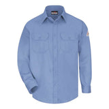 Bulwark Uniform Shirt - Long Sizes - Light Blue, Xl