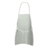 Liberty Bags Long Butcher Block Apron - White, One Size