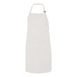 Chef Designs Premium Bib Apron - White, One Size