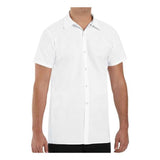 Chef Designs Poly/Cotton Cook Shirt Longer Length - White, Xlt