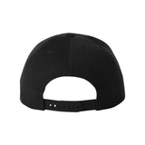 Yp Classics Flat Bill Snapback Cap - Black, Adjustable