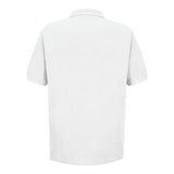 Red Kap Inner Harbor Basic Piqu Polo - White, S