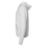 Bella + Canvas Unisex Sponge Fleece Full-Zip Hoodie - Ash, Xl