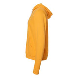 Bella + Canvas Unisex Sponge Fleece Full-Zip Hoodie - Gold, S