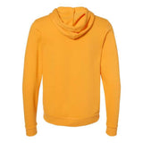 Bella + Canvas Unisex Sponge Fleece Full-Zip Hoodie - Gold, Xl