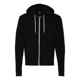 Bella + Canvas Unisex Sponge Fleece Full-Zip Hoodie - Black, S