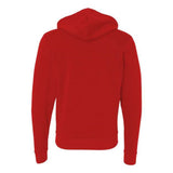 Bella + Canvas Unisex Sponge Fleece Full-Zip Hoodie - Red, Xs