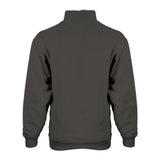 Badger Quarter-Zip Fleece Pullover - Charcoal, M