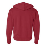 Independent Trading Co. Unisex Lightweight Full-Zip Hooded Sweatshirt - Red, Xs