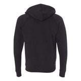 Independent Trading Co. Unisex Special Blend Raglan Full-Zip Hooded Sweatshirt - Black, Xs