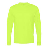 Jerzees Dri-Power Performance Long Sleeve T-Shirt - Safety Green, M