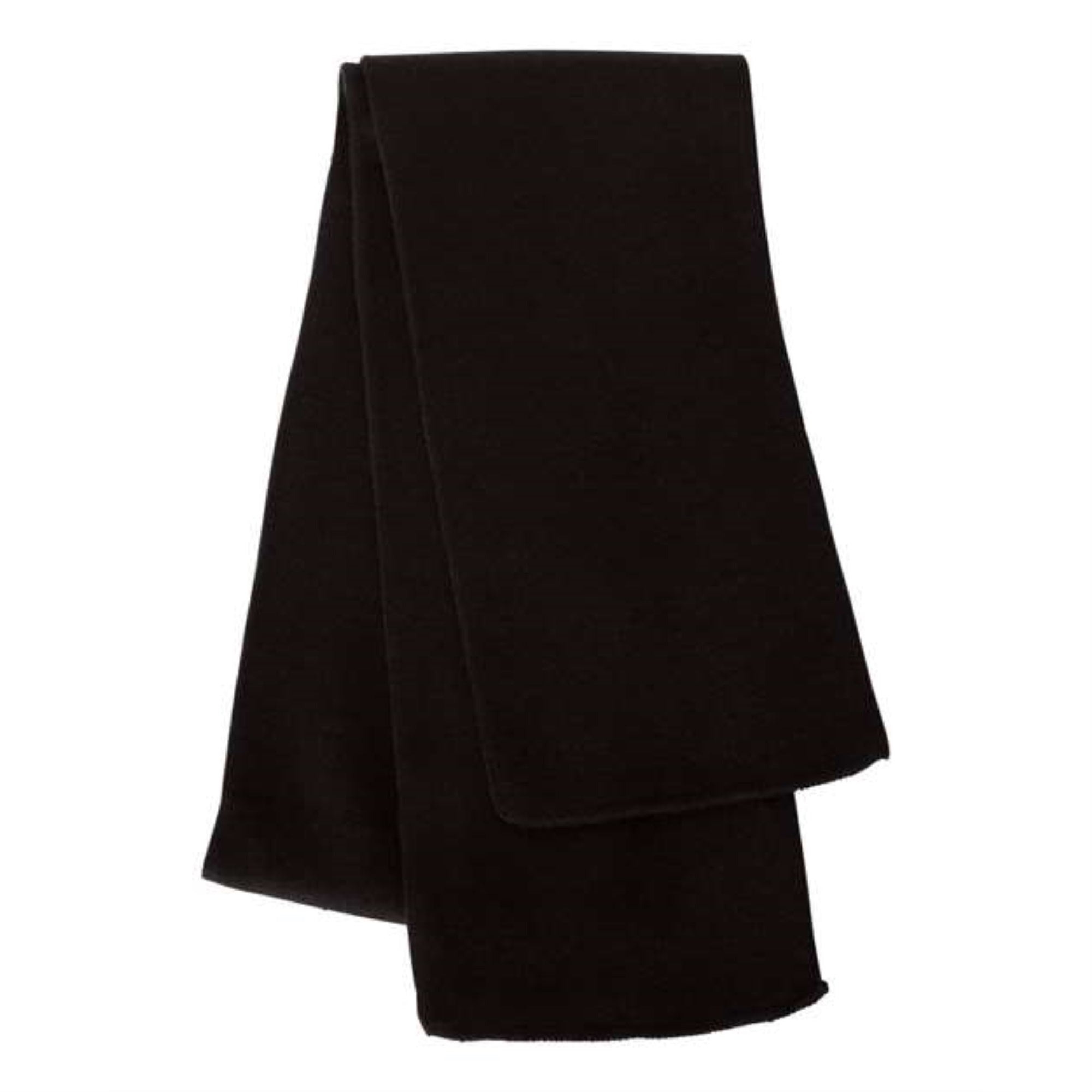 Sportsman Knit Scarf - Black, One Size