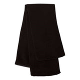 Sportsman Knit Scarf - Black, One Size