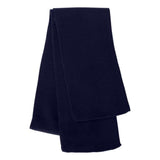 Sportsman Knit Scarf - Navy, One Size