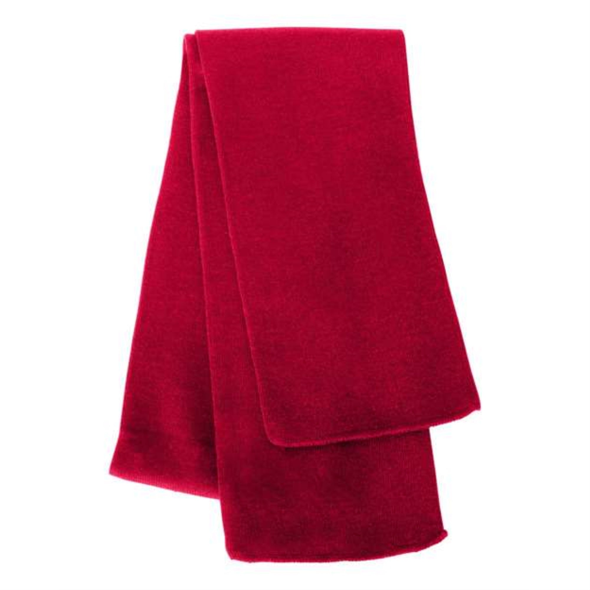Sportsman Knit Scarf - Red, One Size