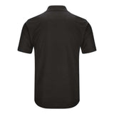 Red Kap Short Sleeve Performance Knit Pocketless Core Polo - Black, L