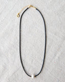 Pearl and Cord Necklace