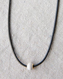 Pearl and Cord Necklace