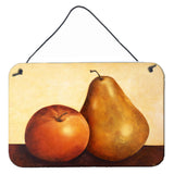 Caroline'S Treasures Apple And Pear Wall Or Door Hanging Prints Babe0089Ds812, 8Hx12W, Multicolor
