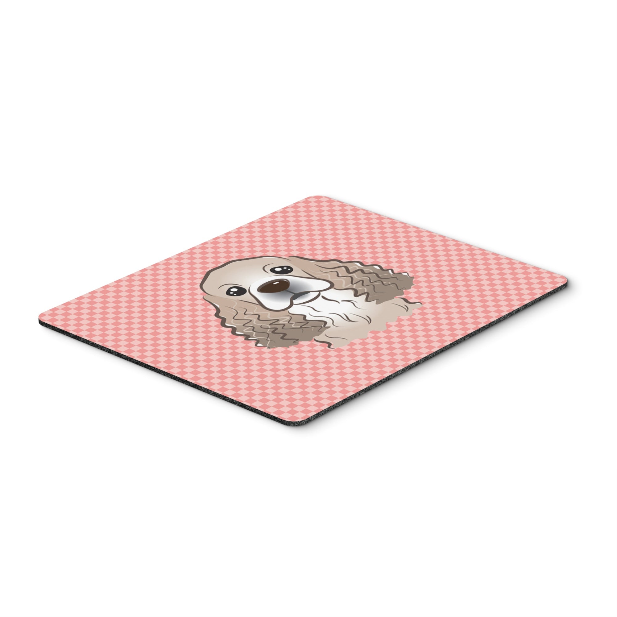 Caroline'S Treasures Checkerboard Pink Cocker Spaniel Mouse Pad/Hot Pad/Trivet (Bb1216Mp)