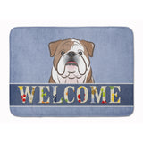 Caroline'S Treasures English Bulldog Welcome Floor Mat, 19 X 27, Multicolor