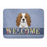 Caroline'S Treasures Cavalier Spaniel Welcome Floor Mat, 19 X 27, Multicolor