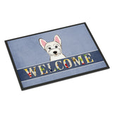 Caroline'S Treasures Bb1412Mat Westie Welcome Indoor Or Outdoor Mat, 18 X 27, Multicolor