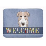 Caroline'S Treasures Borzoi Welcome Floor Mat, 19 X 27, Multicolor