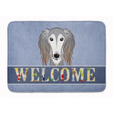 Caroline'S Treasures Saluki Welcome Floor Mat, 19 X 27, Multicolor