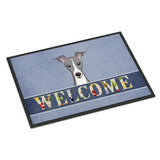 Caroline'S Treasures Bb1422Mat Italian Greyhound Welcome Indoor Or Outdoor Mat, 18 X 27, Multicolor