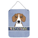 Caroline'S Treasures Bb1425Ds1216 Beagle Welcome Wall Or Door Hanging Prints, 16 X 12, Multicolor