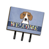 Caroline'S Treasures Bb1425Th68 Beagle Welcome Leash Or Key Holder, Large, Multicolor
