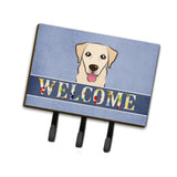 Caroline'S Treasures Bb1438Th68 Golden Retriever Welcome Leash Or Key Holder, Large, Multicolor