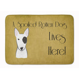 Caroline'S Treasures Bull Terrier Spoiled Dog Lives Here, 19 X 27, Multicolor