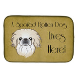 Caroline'S Treasures Adds A Touch Of Flair Dish Drying Mat, 14 X 21, Spoiled