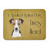 Caroline'S Treasures Jack Russell Terrier Spoiled Dog Floor Mat, 19 X 27, Multicolor